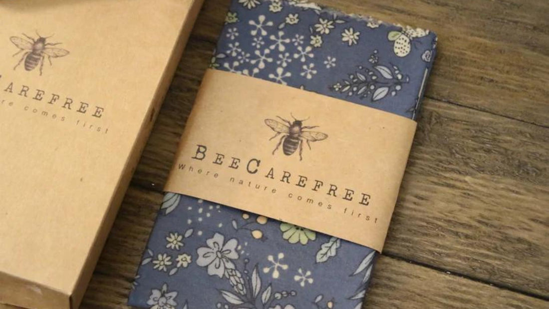 One of the Top Beeswax Products on Amazon: BeeCarefree's Reusable Beeswax Wraps