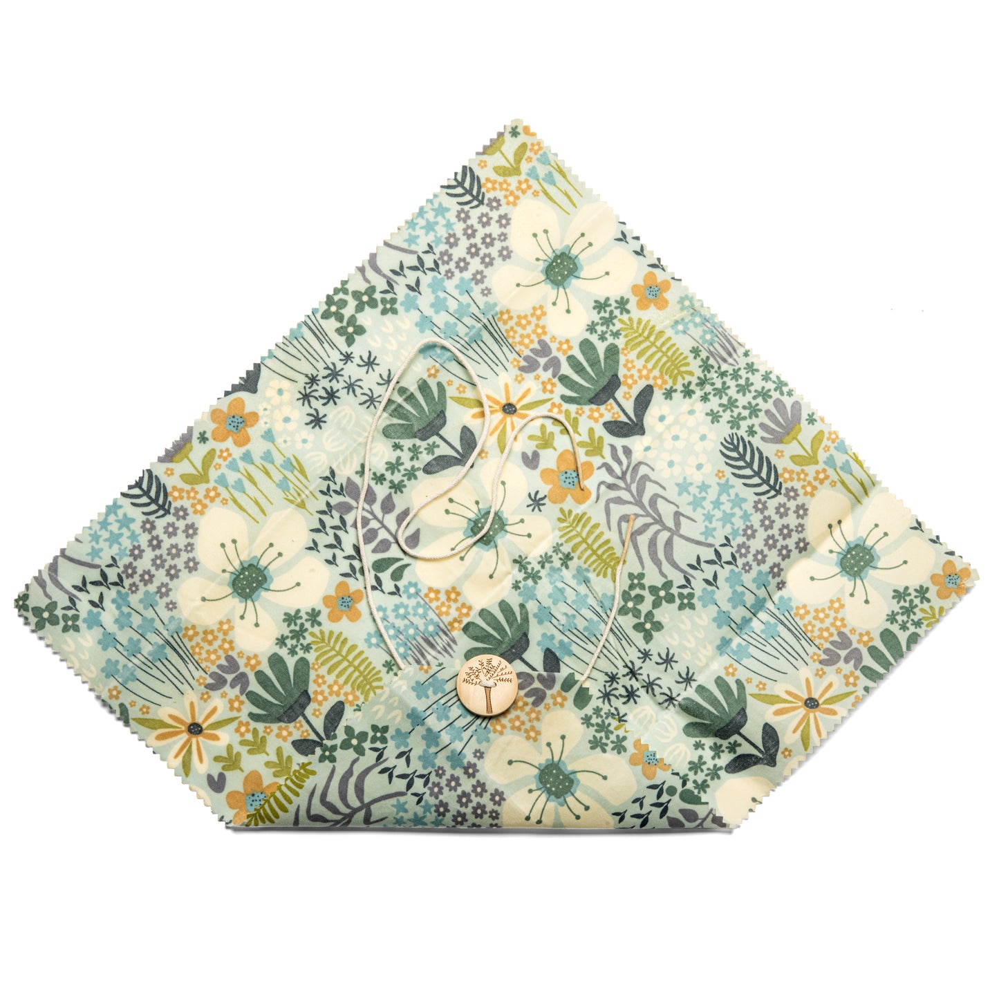 Reusable Beeswax Wraps 9-pack with Produce bag and 2 Beeswax Bars